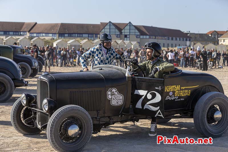 Normandy Beach Race, Ford Model A Roadster  #72