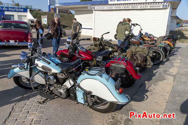 Normandy Beach Race, Motos Americaines