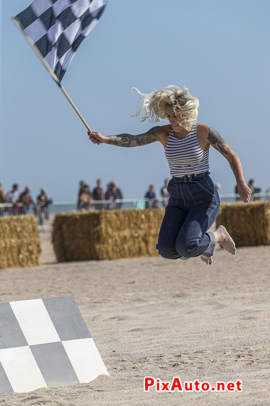 1er Normandy Beach Race, The Race Flag