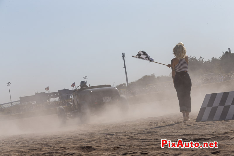 Normandy Beach Race 2019, The Race Flag Ford Roadster