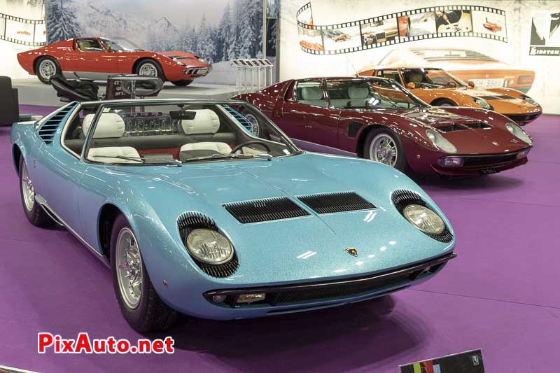 44e Salon Retromobile, Lamborghini Miura Roadster 1968
