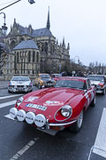 Depart du 22e Rallye Monte-Carlo Historique de Reims