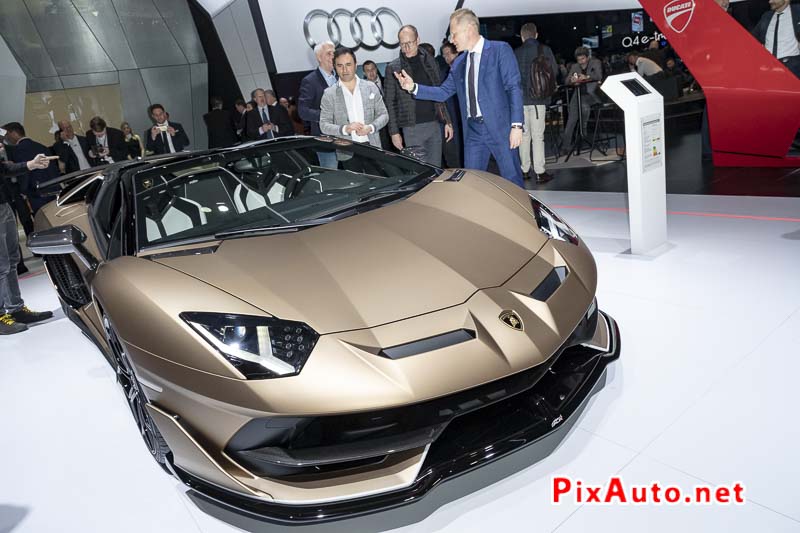 Salon De Geneve, Lamborghini Aventador Svj Roadster