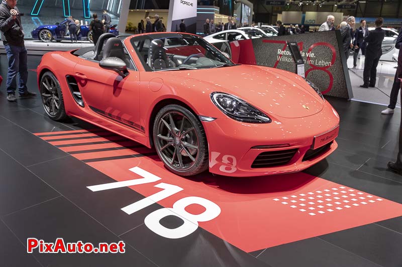 Salon De Geneve, Porsche 718 Boxster T