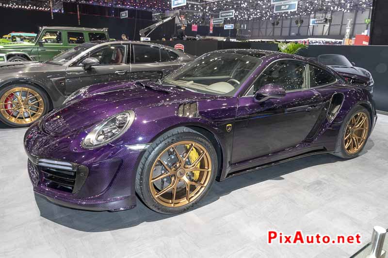 Salon De Geneve, Porsche Gtr Carbon Edition By Topcar