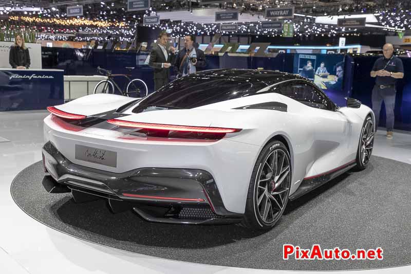 Salon De Geneve, Supercar Pininfarina Battista Profil