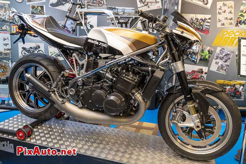 Salon Moto Legende 2019, moto Martin Suzuki Gt750