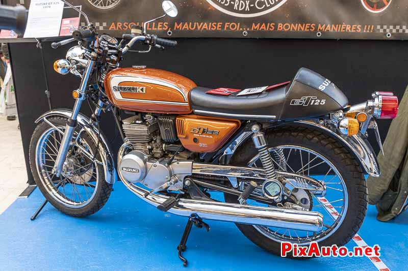 Salon Moto Legende 2019, Suzuki GT 125