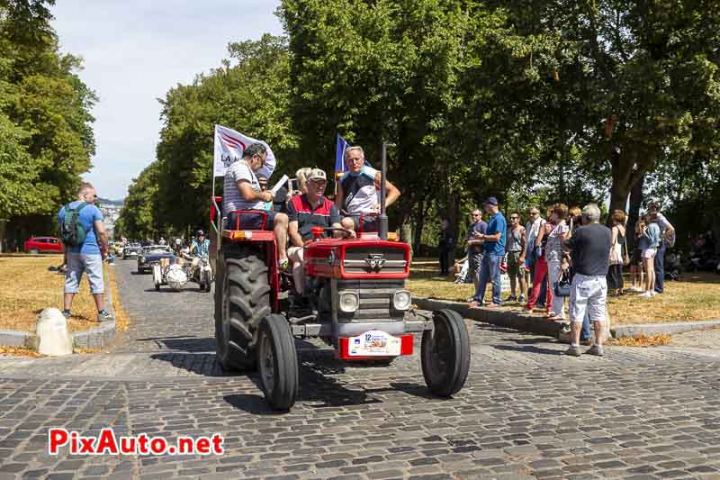Traversee De Paris Estivale, Arrivee a Meudon Tracteur