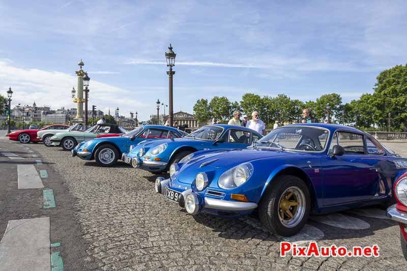 Traversee De Paris Estivale, Berlinette Alpine-Renault A110