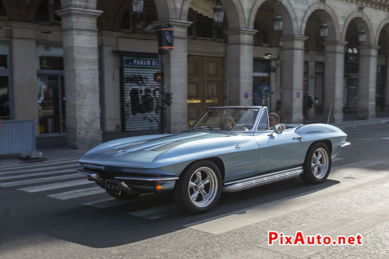 Traversee De Paris Estivale, Chevrolet Corvette Cabriolet