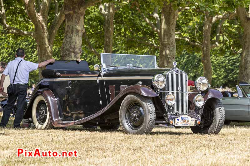 Traversee de Paris Estivale, Delage D611 Cabriolet