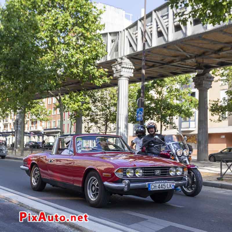 Traversee De Paris Estivale, Triumph Stag