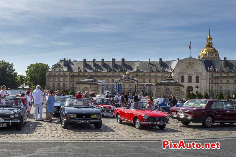 Traversee De Paris Estivale, Voitures Place des Invalides