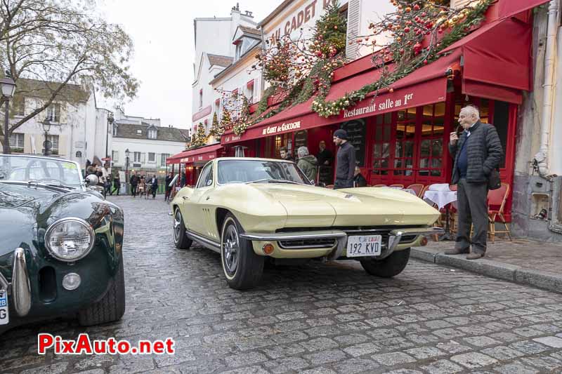 19e Traversee De Paris Hivernale, Chevrolet Corvette