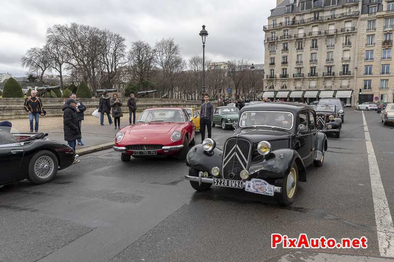 19e Traversee De Paris Hivernale, Citroen 15 Noir