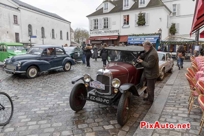 19e Traversee De Paris Hivernale, Citroen 5 HP et Morris Minor