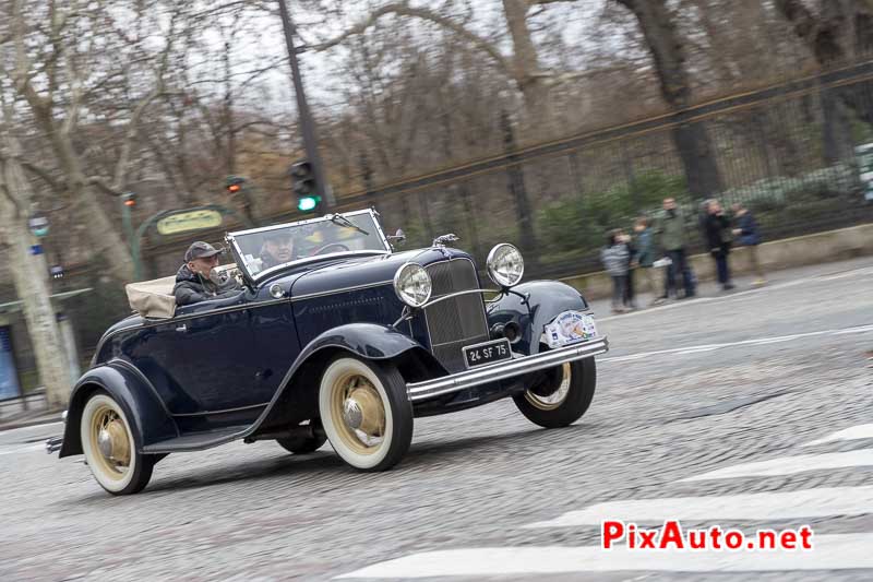 19e Traversee De Paris Hivernale, Ford A Torpedo