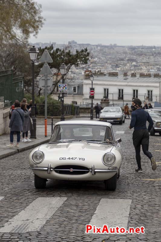 Traversée De Paris Hivernale, Jaguar Type E Coupe