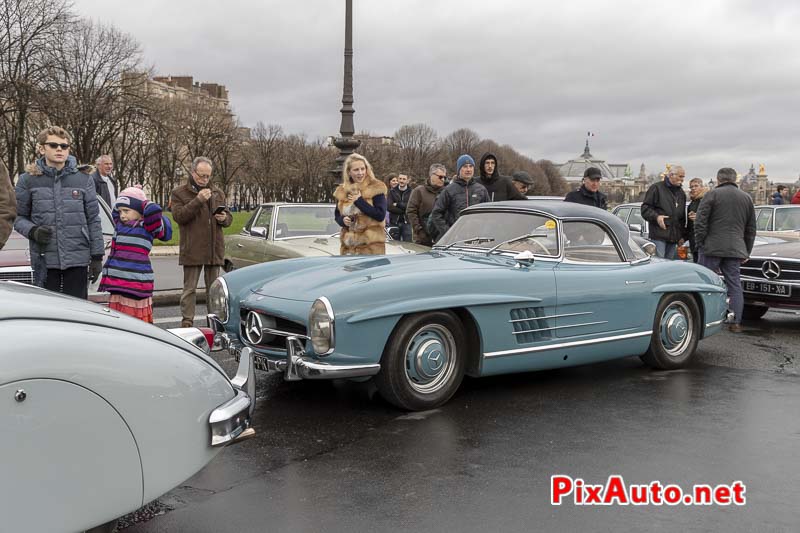 19e Traversee De Paris Hivernale, Mercedes-Benz 300sl