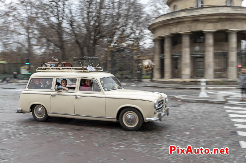 19e Traversee De Paris Hivernale, Peugeot 403 Break