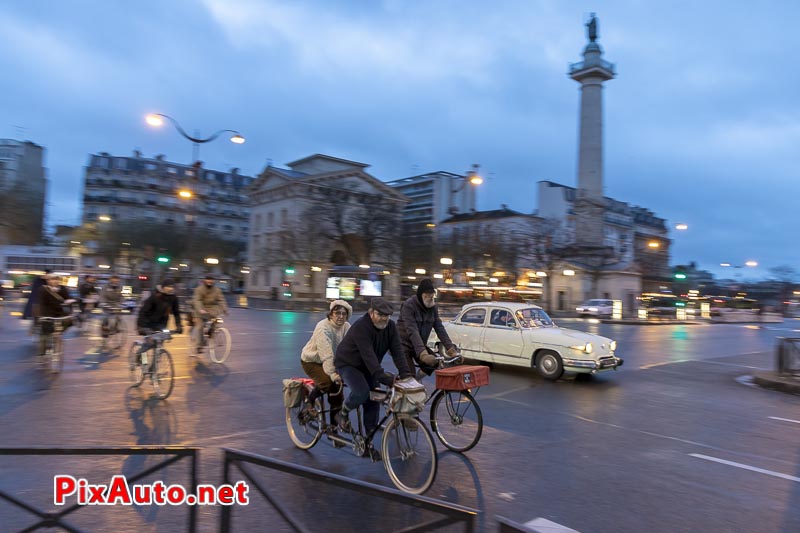 19e Traversee De Paris Hivernale, Tandem