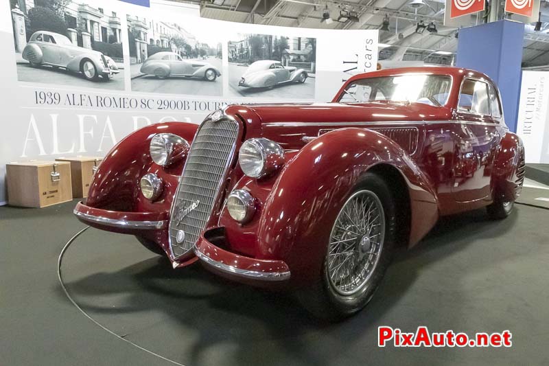 Vente Artcurial, Salon Rétromobile, Alfa Romeo 8C 2900B by Touring