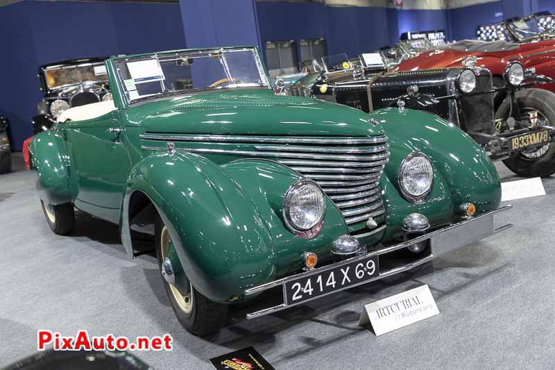 Vente Artcurial, Salon Rétromobile, Traction Hbl cabriolet Clabot 1939