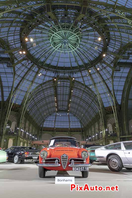 Vente Bonhams Retromobile, Alfa Romeo Giulia 1600 Spider