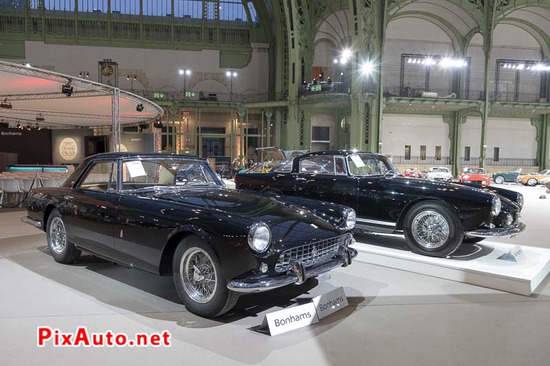 Vente Bonhams Retromobile, Ferrari 250GT coupe #0947GT et Boano #0543GT