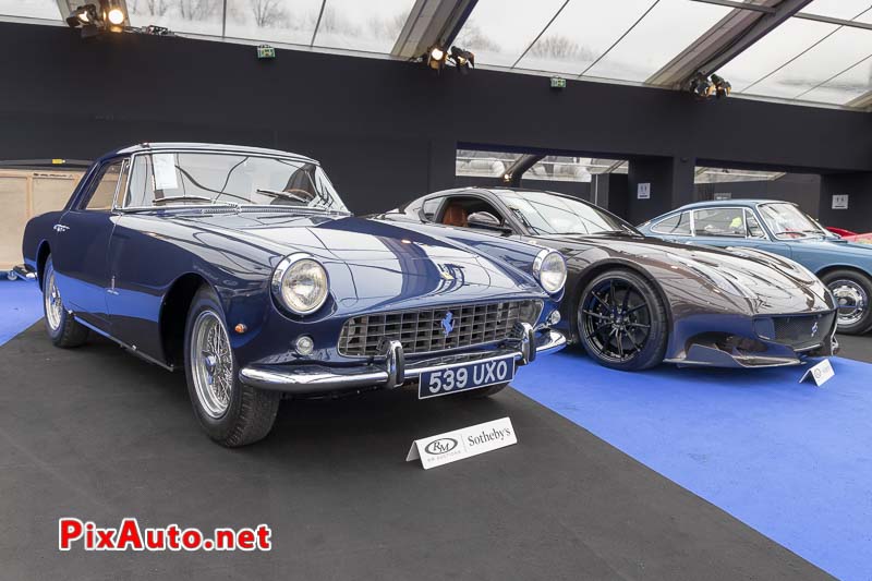 Vente RM Sotheby's Paris 2019, Ferrari 250 GT coupe et F12tdf