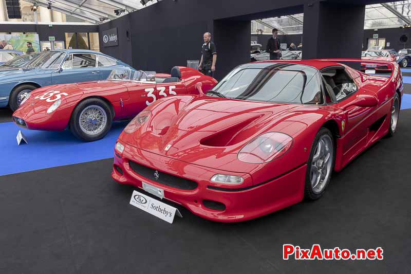 Vente RM Sotheby's Paris 2019, Ferrari F50 de 1996 et OSCA MT4