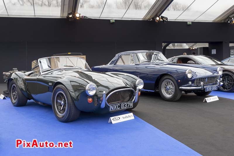 Vente RM Sotheby's Paris 2019, Shelby Cobra et Ferrari 250 GT Pinifarina