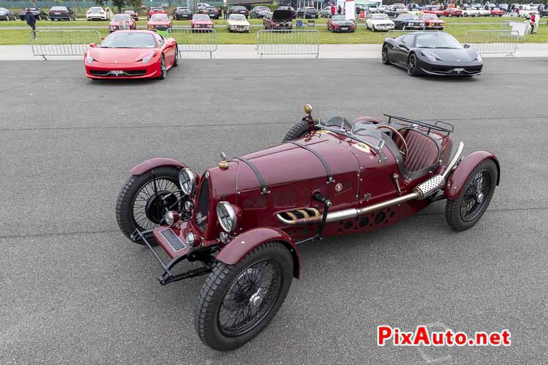 Alfa Romeo Monza Scuderia Ferrari a l'Italian Meeting