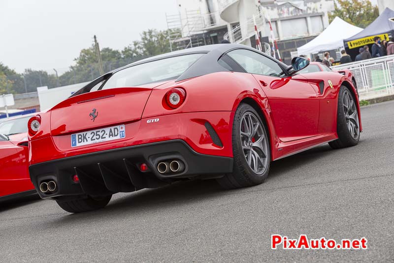 Ferrari 599 GTO au 8e Italian Meeting