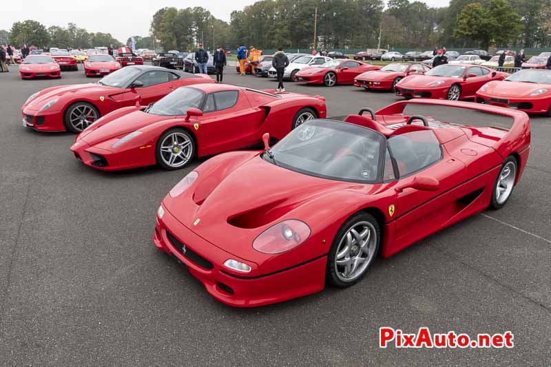 Ferrari F50, Enzo et 599GTO a Italian Meeting 2020