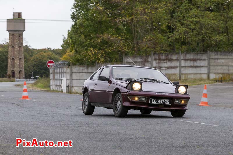 Talbot-Matra Murena en travers a la sortie du virage