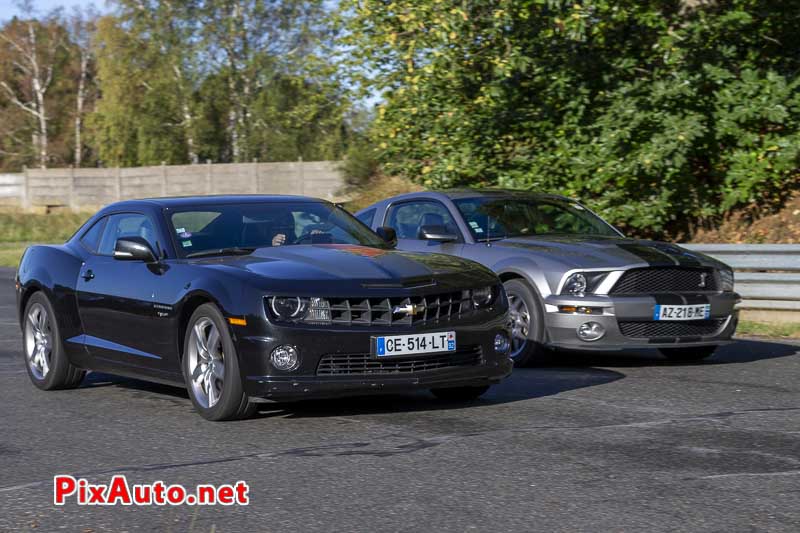 3e US Motor Show, Camaro et Mustang