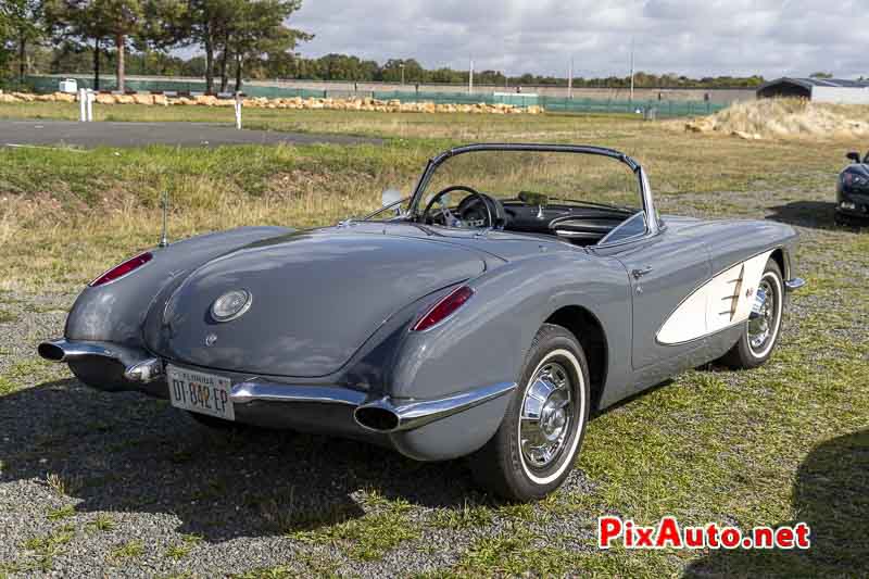 3e US Motor Show, Chevrolet Corvette C1 cabriolet Arriere