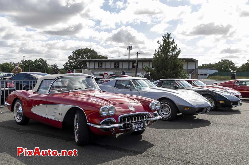 3e US Motor Show, Chevrolet Corvette C1 et C3