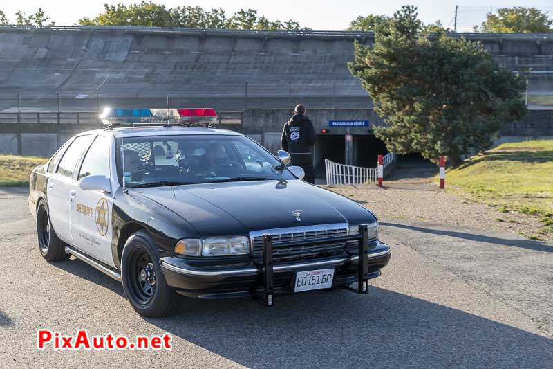 3e US Motor Show, voiture de police americaine