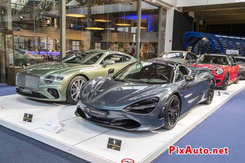 Autoworld, So British !, McLaren 720s and Bentley Continental GT