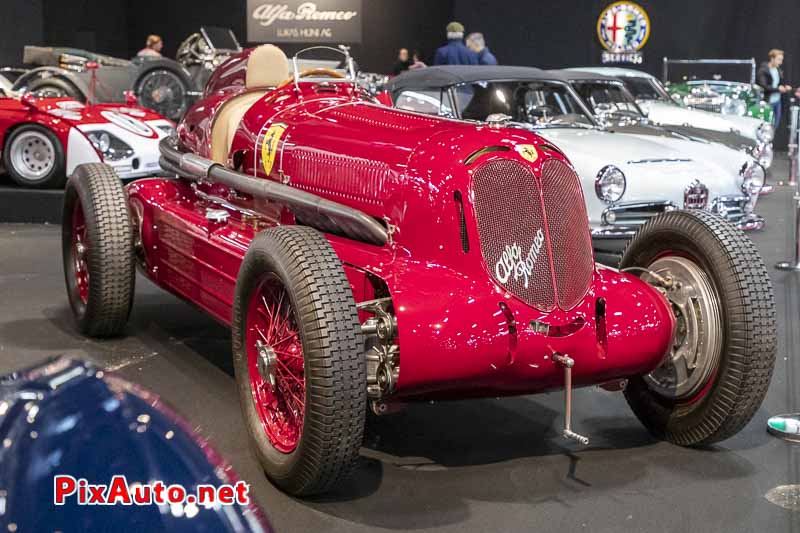 Retromobile, Stand Luka Huni, Alfa Romeo 16c Bimotore