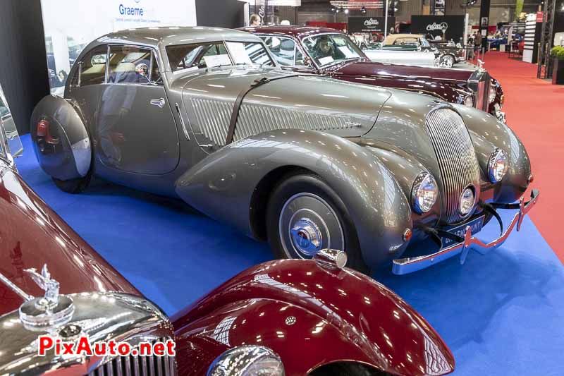 Retromobile 2020, Bentley 4 1/4l Streamline 1939