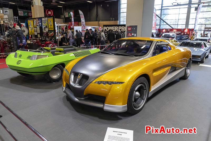 Retromobile 2020, BMW Pickster et Suzuki GP