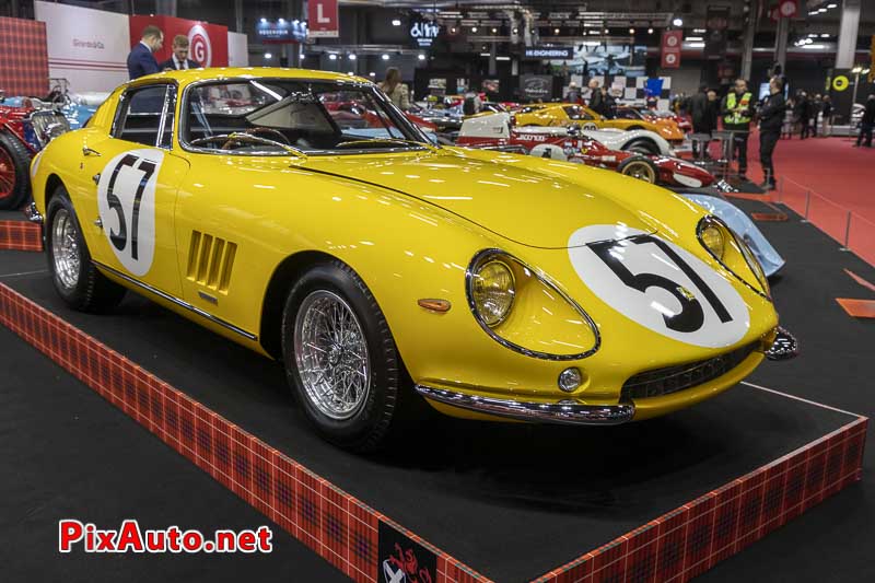 Retromobile 2020, stand Friskens, Ferrari 275 GTB Competizione