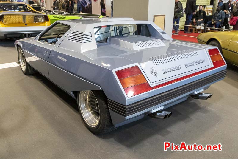 Retromobile 2020, Prototype Bertone Ferrari 308GT Rainbow