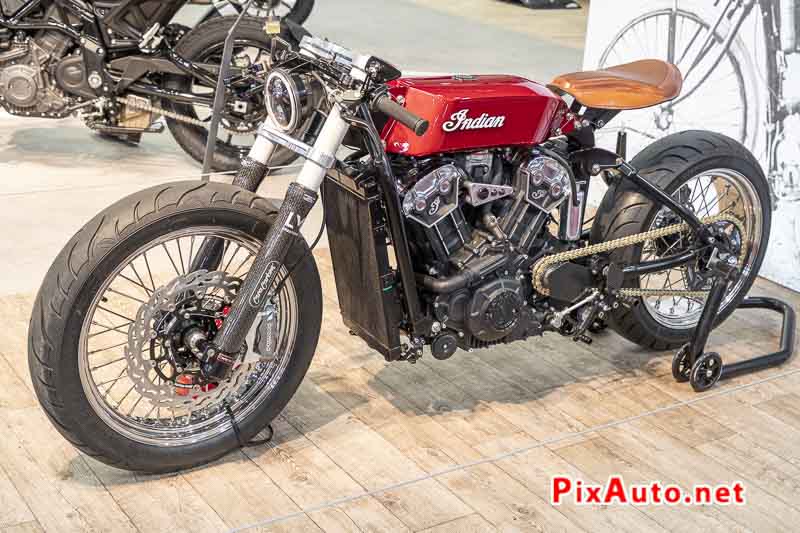 Brussels Motor Show, Indian Lm Creations Board Track Racer