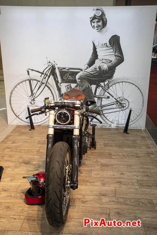 Brussels Motor Show, Indian Motorcycle Board Track Racer