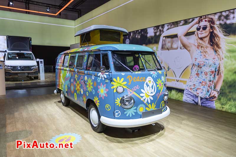 Brussels Motor Show, Vw T1 Flower Power